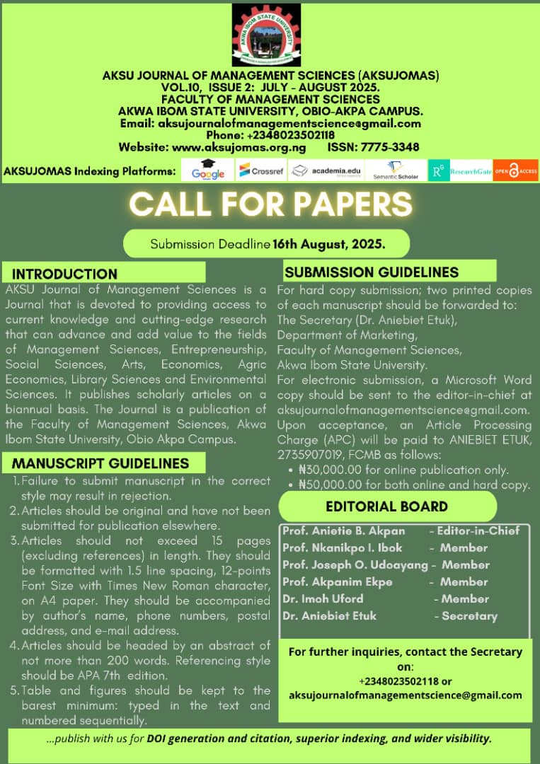 Call for Paper