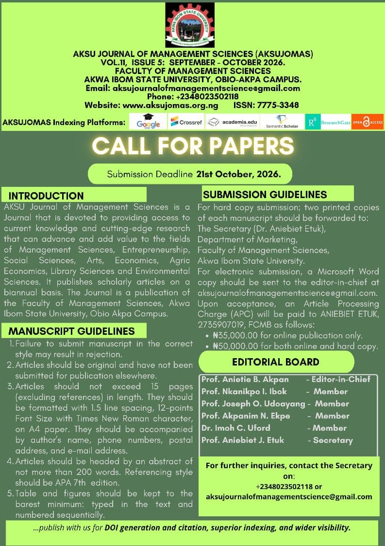Call for Paper